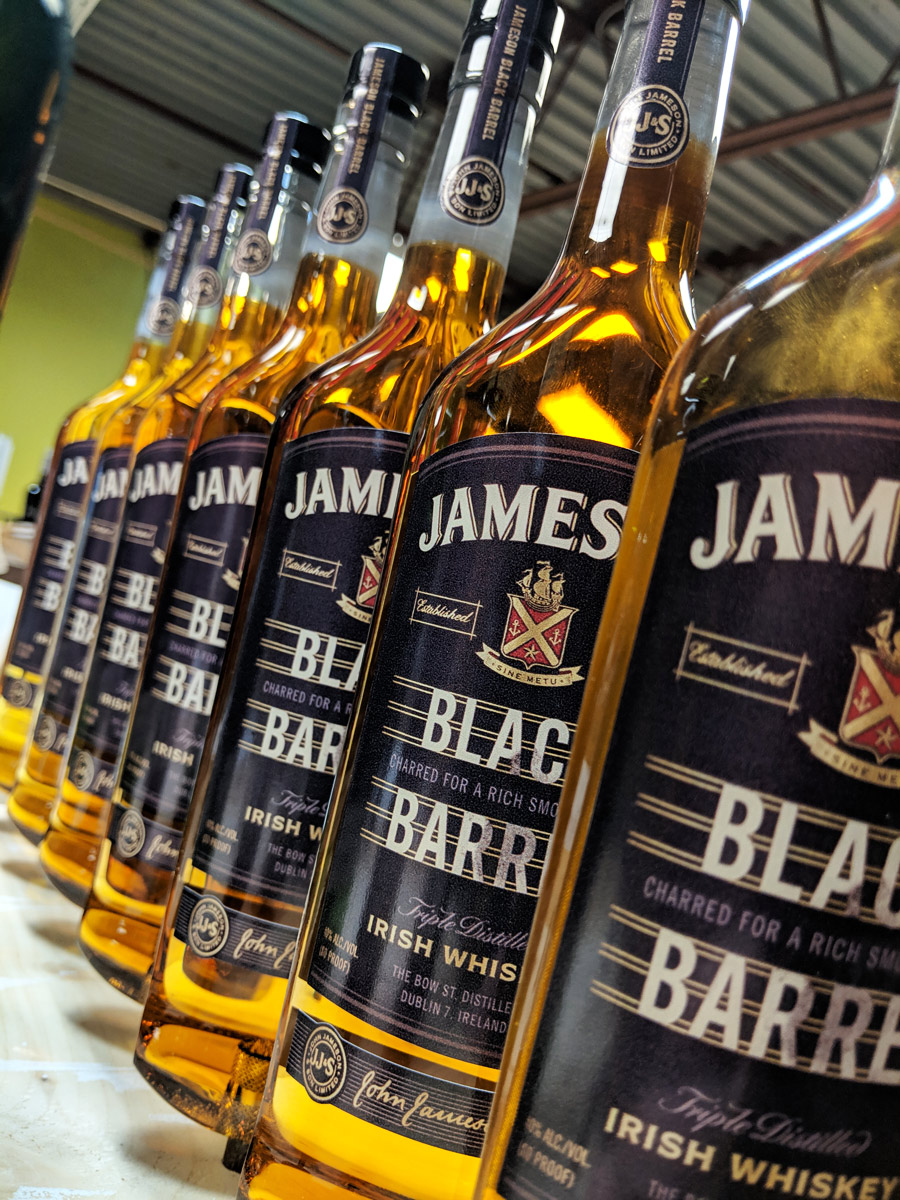 Jameson Black barrel