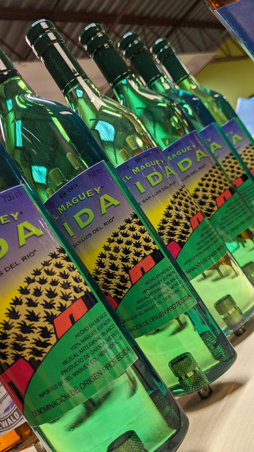 Del Maguey Vida tap handles