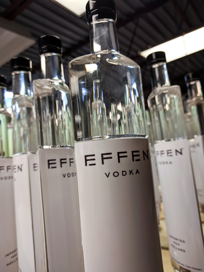 Effen bottle replica tap handles